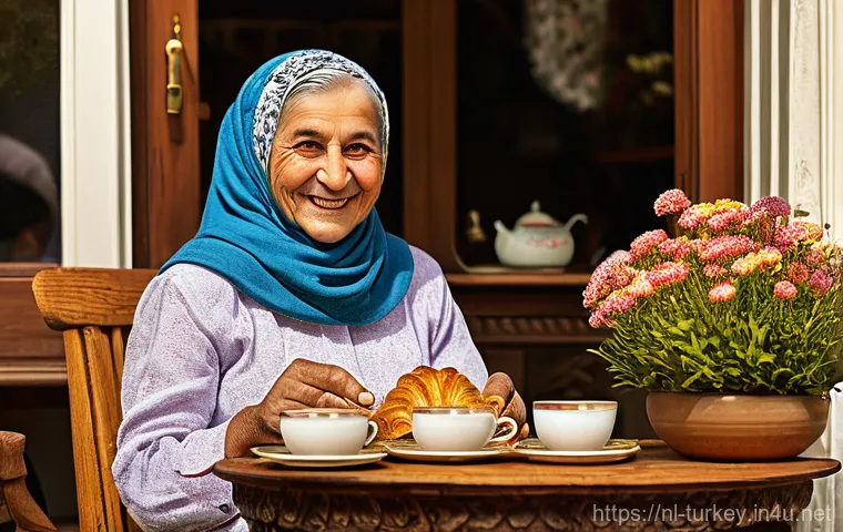 튀르키예 국민 성향과 특징 - **Prompt 1: The Warmth of Turkish Hospitality and Shared Çay**
"A vibrant, inviting image of a d...