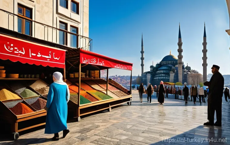 튀르키예 국민 성향과 특징 - **Prompt 1: The Warmth of Turkish Hospitality and Shared &Ccedil;ay**
    "A vibrant, inviting image of a d...